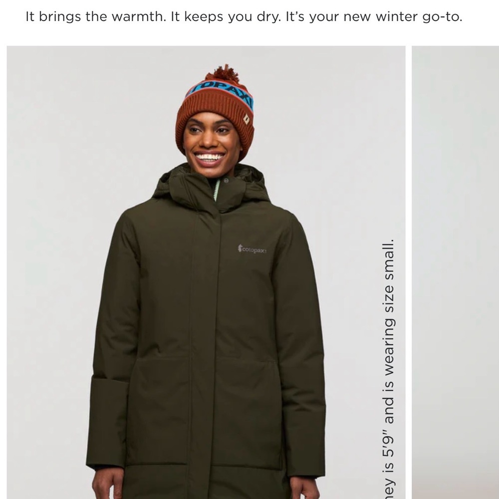 Calidez Down Parka - Women's Green Winter Jacket